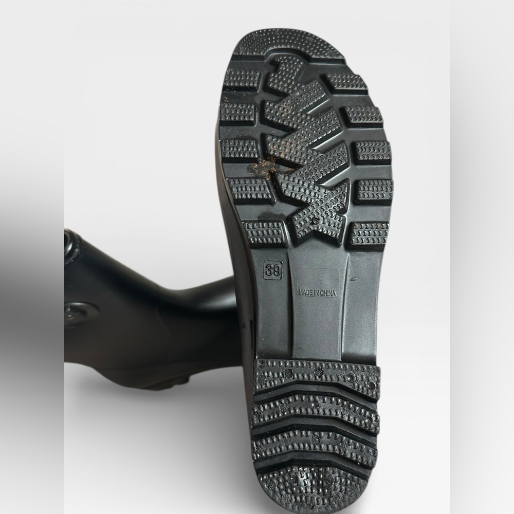 Evshine Women's Mid Calf Rain Boots Waterproof Garden Shoes - Picture 4 of 7